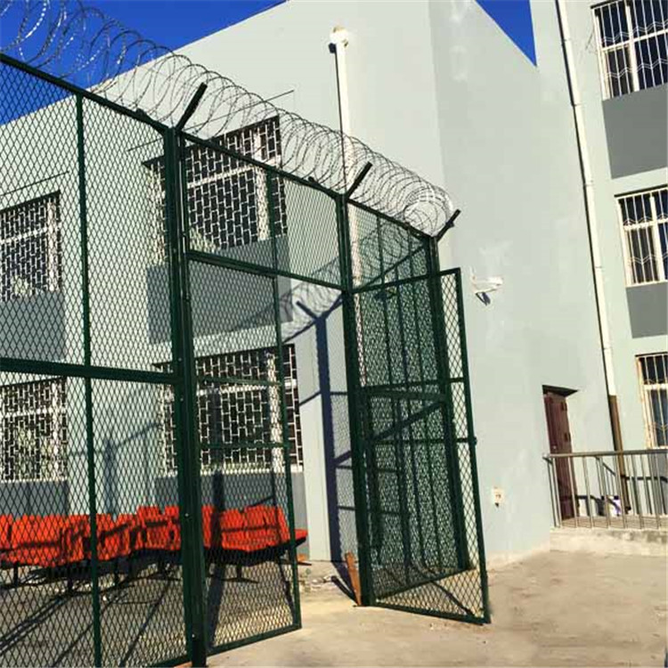 獄墻通道隔離網圖片2