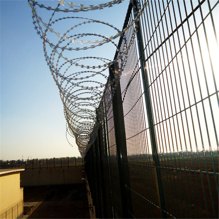 警戒鋼絲網圍墻圖片3