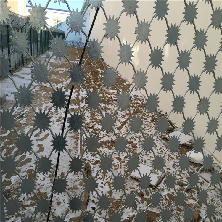 獄用的鐵絲網護欄圖片2